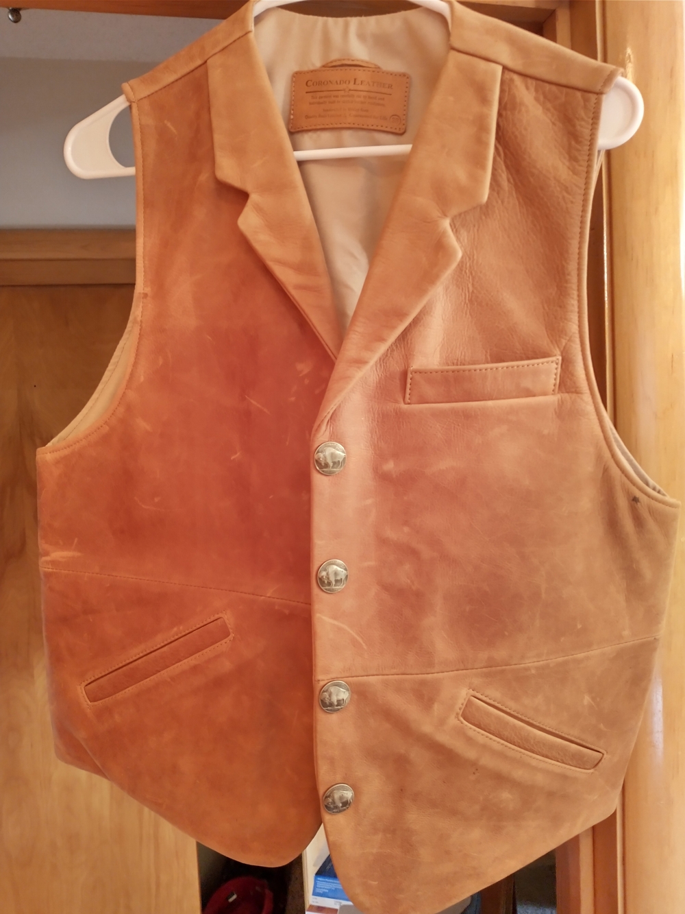 Coronado Leather Vest  Western Ranchwear